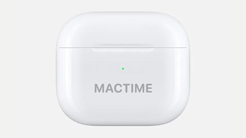 Лазерне гравіювання Apple AirPods 3 у Львові Лазерне гравіювання Apple AirPods 3 у Львові